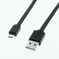 ROLINE USB 2.0 A - Micro B, M/M, 1m cable USB USB A Micro-USB B Negro
