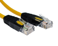 Cables Direct XXURT-602Y networking cable Yellow 2 m Cat5e U/UTP (UTP)