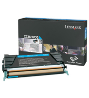 Lexmark C736, X736, X738 10K cyaan tonercartridge