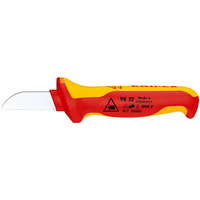 Knipex 98 52 Orange, Red Fixed blade knife