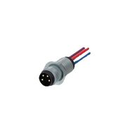 TE Connectivity 2120958-1 kabel-connector M8 Zwart, Blauw, Metallic, Paars, Rood