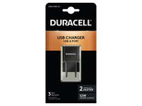 Duracell DRACUSB3-EU mobiltelefon töltő Fekete Beltéri