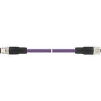 Lapp UNITRONIC BUS PB M12-M12 Signalkabel 5 m Violett
