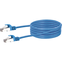 Schwaiger CKB6010 058 Netzwerkkabel Blau 1 m Cat6 SF/UTP (S-FTP)