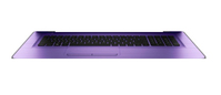 HP 900154-041 laptop reserve-onderdeel Behuizingsvoet + toetsenbord