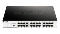 D-Link DGS-1024D netwerk-switch Unmanaged Gigabit Ethernet (10/100/1000) 1U Zwart, Zilver
