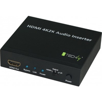 Techly IDATA-HDMI-AI4K video signal converter 3840 x 2160 pixels