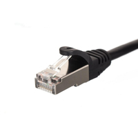 Netrack BZPAT7FK kabel sieciowy Czarny 7 m Cat5e S/FTP (S-STP)