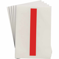 Brady TS-152.40-514-I-RD-20 self-adhesive symbol 20 pc(s) Red Letter