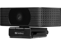 Sandberg 134-28 webcam 8,3 MP 3840 x 2160 Pixel USB 2.0 Nero