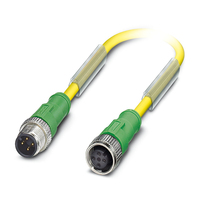 Phoenix Contact 1696015 sensor/actuator cable 0.3 m M12 Yellow