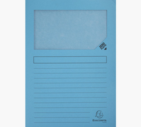 Exacompta 50162E fichier Carton Bleu A4