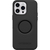 OtterBox Otter+Pop Coque pour iPhone 14 Pro Max, anti-chute, protection avec PopSockets PopGrip, supporte 3 x plus de chutes que la norme militaire, antimicrobien, Noir