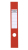 Durable ORDOFIX 60 mm etiket Rood Rechthoek 10 stuk(s)