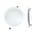 Silver Electronics Downlight GORT 6G 18W 1450lm 6K circular empotrable blanco
