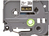 Brother TZE-344 labelprinter-tape Goud op zwart