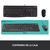 Logitech Desktop MK120 teclado Ratón incluido USB QWERTY Español Negro