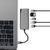 ALOGIC Ultra USB-C Dock UNI - 2 x USB-A (USB 3.0); 1 x USB-C (Data/PD 100W); 1 x SD Card Slot; 1x Micro SD Card Slot; 1 x HDMI 4K @30Hz - Space Grey