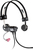 POLY MS50/T30 Headset Bedraad Hoofdband Kantoor/callcenter Zwart