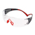 3M 7100148026 lunette de sécurité Lunettes de sécurité Polycarbonate (PC) Gris, Rouge