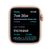 Apple Watch SE GPS + Cellular, 44mm in alluminio oro con cinturino Sport Rosa sabbia