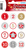 HERMA Stickers calendrier de I'Avent 1-24, rouge Ø 2 cm