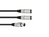 Omnitronic 30225204 audio cable 1 m XLR (3-pin) 2 x XLR (3-pin) Black