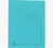Exacompta 39986E folder Pressboard Turquoise A4