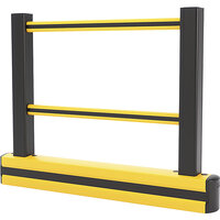 Barrière de sol avec garde-corps