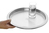 Edelstahltablett VENGA, rund, Durchmesser 35 cm (30 cm), Höhe 3 cm, Oberfläche