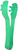 Roltex Servierzange 22,5 cm, smaragdgrün
