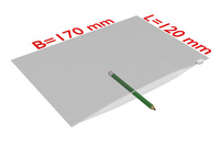 PE-Gleitverschlussbeutel, transparent, 60 µ, 170 x 120 mm