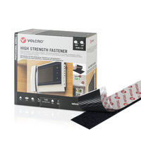 VELCRO® High Strength Fastener 5m Hakenband 5m Flauschband, Haken & Flausch 50mm schwarz