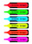 Zakreślacz fluorescencyjny DONAU D-Text, 1-5mm (linia), żółty