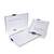 Durable Anodised Aluminium Square Door Sign Holder Wall Mounted | 149x149mm