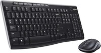 Tastatur/Maus Set USB,wireless,1000dpi LOGITECH MK270 sw