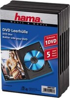 DVD-Leerhülle 5er-Pack,sw 51297 (VE5)