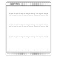 KVS Gr.1/845 7 Einbaueinh. E-Cu 30x6mm, 1 Zyl. SK081GA