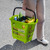 Rolling Basket 34 liter | zöld, hasonló, mint a Pantone 375c fekete