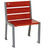 Silaos Wood and Steel Chair - PROCITY Grey - Mahogany - Without Armrests