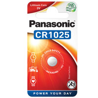 Panasonic CR1025 Lithium Batterie, 3V Knopfzelle