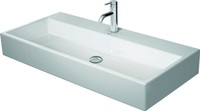 DURAVIT 2350100041 Waschtisch VERO AIR ohne Überlauf, mit Hahnlochbank, 1000 x 1