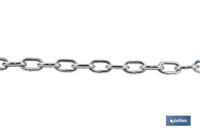 CADENA CINCADA DE 12 MM. (8 M.)
