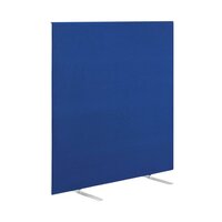 Jemini Blue 1800mm Floor Standing Screen (Dimensions: 1800mm x 28mm x 1600mm) KF