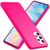 Für Samsung Galaxy A33 - Bunte Neon Silikon Hülle Rutschfest Dünn Schutz Cover Pink