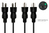 kabelmeister® Netzkabel Amerika/USA Netz-Stecker Typ B HOSPITAL GRADE an C13 (gerade) schwarz 1,8 m