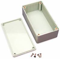 Euro doboz bordákkal ABS szürke 120X65X40 mm