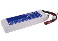 Battery 19.24Wh Li-Pol 7.4V 2600mAh White for Cars 19.24Wh Li-Pol 7.4V 2600mAh White for RC Cars CS-LT959RT Haushaltsbatterien
