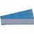 Wire Marker Cards - Solid Letters - Upper Case 6.35 mm x 38.00 mm AF-G-PK, Blue, Rectangle, Permanent, Black on silver, Aluminium, Zelfklevende etiketten