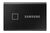 Portable SSD T7 Touch 1TB extern USB 3.2 Gen.2 black Külso félvezeto meghajtók